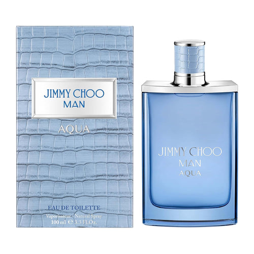 JIMMY CHOO - Man Aqua Eau de Toilette - Men's Fragrance - Fougere Marine Woody - With notes of Grapefruit, Clary Sage & Salty Moss