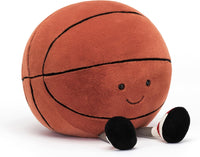 Jellycat Amuseables Tennis Ball Stuffed Toy, 3.5 inches - Tennis Ball Plush for Sports Fans
