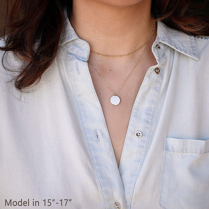 MEVECCO Layered Heart Necklace Pendant Handmade 18k Gold Plated Dainty Gold Choker Arrow Bar Layering Long Necklace for Women