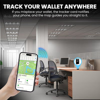 CODE 118 Slim Wallet Tracker Card for Android – Credit Card Size Bluetooth Tracking Device – Ultra Thin Aluminum & Tempered Glass – Ring Feature – Long Battery Life