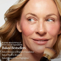 LAURA GELLER NEW YORK Cosmetic Professional Makeup Brushes - Cruelty-Free 02 Retractable Angled Kabuki Brush