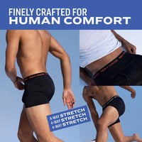 Pair of Thieves Men’s Trunks Underwear (4 Pack) - Everyday Kit Cotton Trunks For Men