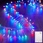 Brightown Fairy Lights Battery Operated, 10Ft 120 LED Firecracker String Lights, Waterproof Silver Wire Starry Firefly Light for DIY Wreath Weeding Indoor Outdoor Christmas Decorations