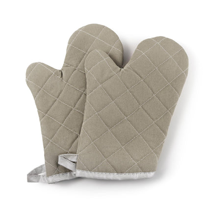 ARCLIBER Quilted Oven Mitts 1 Pair Heat Resistant Classic Kitchen