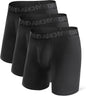 DAVID ARCHY Mens Underwear Boxer Briefs Breathable Soft Moisture-Wicking with Fly Underwear for Men Multipack