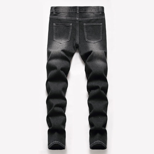 FREDD MARSHALL Boy's Skinny Fit Ripped Destroyed Distressed Fashion Kids Denim Jeans Pants