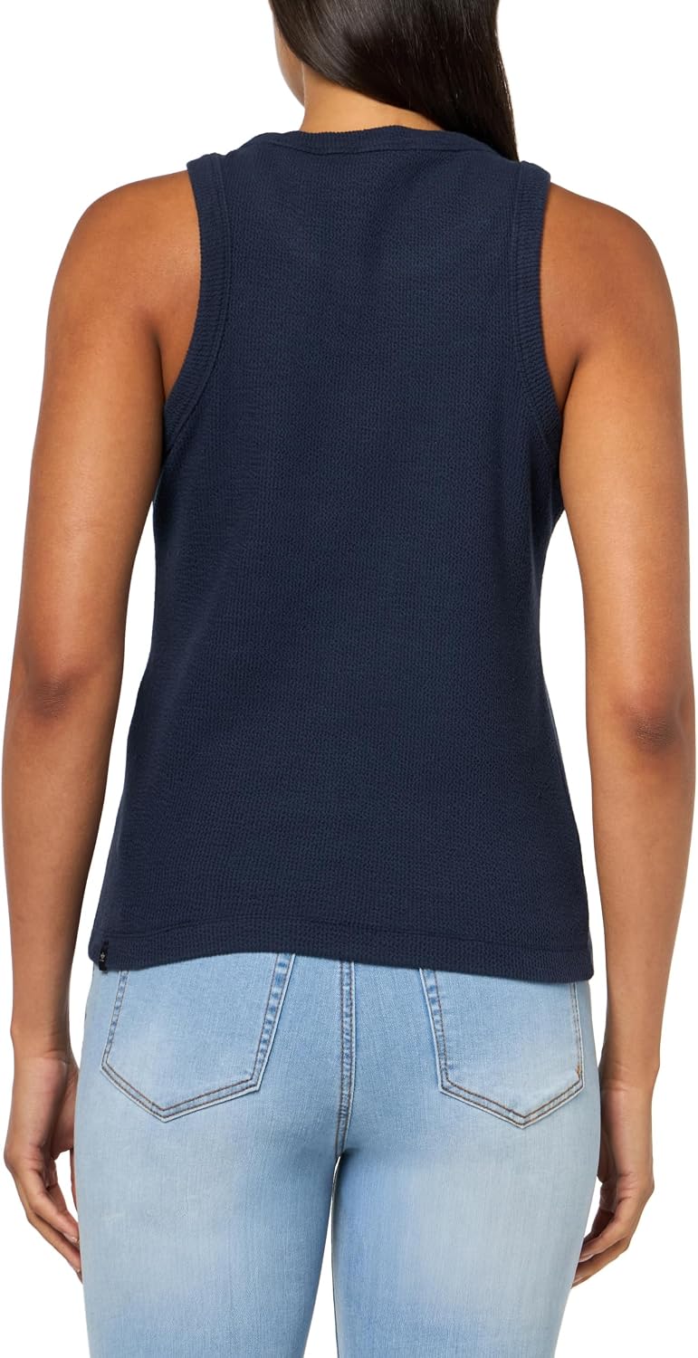 Dockers® Women's Rib Tank Slim Fit with Loft Knit, Navy Blazer, Small  ( Clearance )