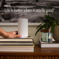Pura x Studio McGee Home Scent Refill - Smart Air Diffuser - Up to 120-Hours of Luxury Fragrance per Refill - Home Essential - Clean & Safe Diffuser Fragrance - 2 Pack, Santal Vanilla