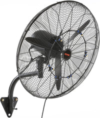 VEVOR Wall Mount Fan, 2 PCS 18 inch Waterproof, 3-speed High Velocity Max. 4000 CFM Industrial Wall Fan for Indoor, Commercial, Residential, Warehouse, Greenhouse, Workshop, Basement, Garage,Black