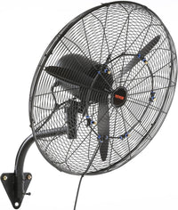 VEVOR 18 inch Wall Mount Fan Waterproof 2 Packs, 3 speed High Velocity 4000 CFM Industrial Wall Fan for Indoor, Commercial, Residential, Warehouse, Greenhouse, Workshop, Basement, Garage,Black