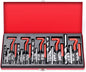 Thread Repair Thread Chaser Tool Set - 49PCS Thread Cleaner Rethreading Master Kit Metric SAE Bolt Restorer File Nut Rethreader Automotive Wheel Stud Spark Plug Engine Standard Screw Threading UNC UNF