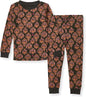 Burt's Bees Baby Girls' Pajamas, 2-Piece Long Sleeve Tee and Pants Organic Cotton PJ Set