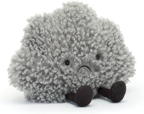 Jellycat Amuseables Storm Cloud Stuffed Toy, 10 inches - Cloud Plush - Fun Gift Idea