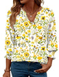 White Yellow FloralMedium