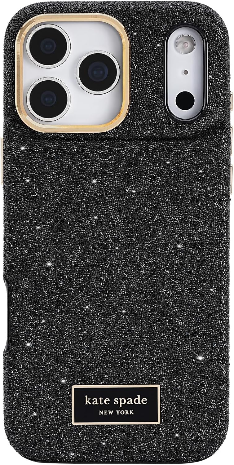 kate spade new york iPhone 17 Pro Max Case - Compatible with MagSafe - Designer Phone Case - Tortoise