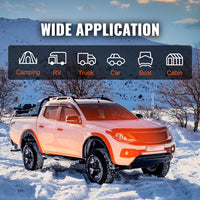 VEVOR 8KW Diesel Heater, Diesel Heater All in One with Automatic Altitude Adjustment, Max 18045 ft, Bluetooth App Control, Remote Control and LCD, Portable Diesel Air Heater for Vehicles and Outdoors