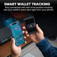 CODE 118 Slim Wallet Tracker Card for Android – Credit Card Size Bluetooth Tracking Device – Ultra Thin Aluminum & Tempered Glass – Ring Feature – Long Battery Life