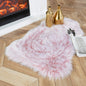 Ashler Faux Fur Rug, Dark Blue Area Rugs, Fluffy Sheepskin Fur Rug, Fuzzy Ultra Soft 2 x 6 Ft Rugs, Machine Washable Shag Rug, Nursery Throw Rugs for Bed, Living, Kids Room