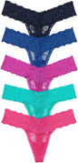 Victoria's Secret Women's Lace Thong Underwear, Panties for Women, Multi Pack (XS-XXL)