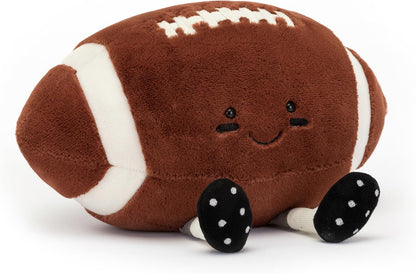 Jellycat Amuseables Tennis Ball Stuffed Toy, 3.5 inches - Tennis Ball Plush for Sports Fans
