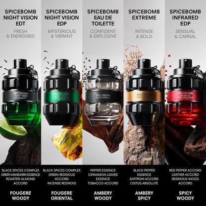 Viktor&Rolf - Spicebomb Extreme Eau de Parfum - Woody & Spicy - Cologne for Men - With Notes of Amber & Vanilla