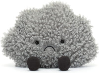 Jellycat Amuseables Storm Cloud Stuffed Toy, 10 inches - Cloud Plush - Fun Gift Idea