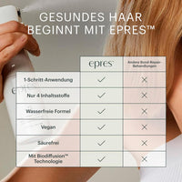 epres Healthy Hair 3-Step System Starter Kit, Includes Bond Repair Treatment & Shampoo and Conditioner