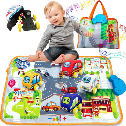 Musical mat Infant Toys one Year Old boy Birthday Gift First Birthday Gifts for Boys Gifts for 1 Year Old Boys 1st Birthday Gifts boy
