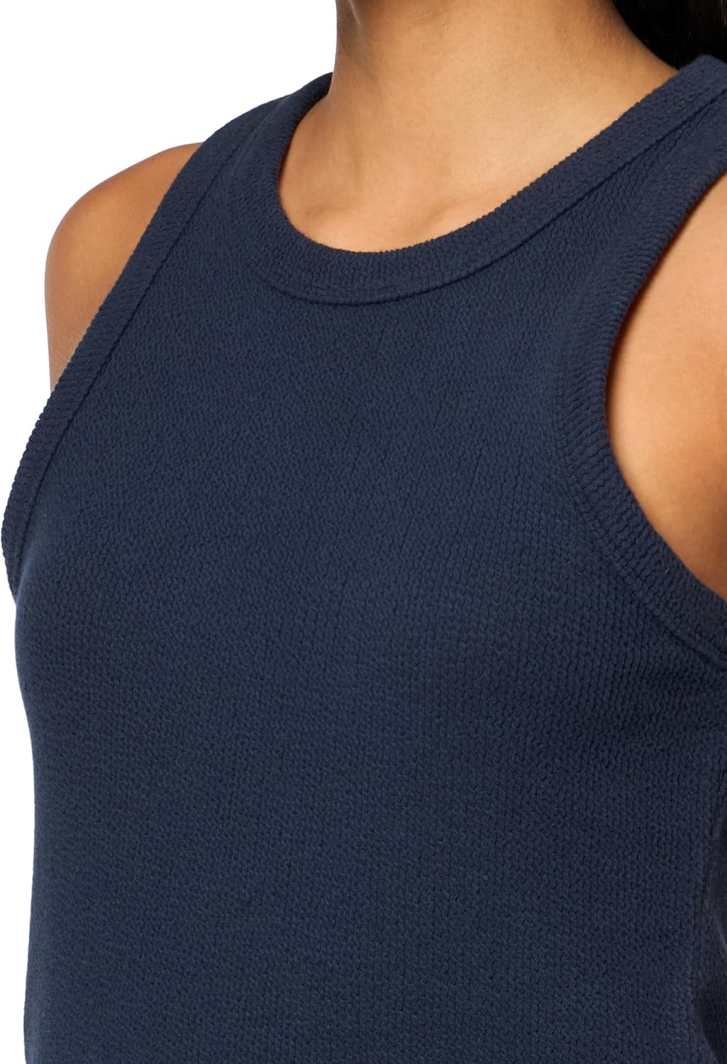 Dockers® Women's Rib Tank Slim Fit with Loft Knit, Navy Blazer, Small  ( Clearance )
