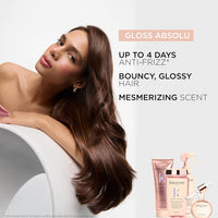Kerastase Gloss Absolu High-Shine Anti-Frizz Conditioner - Deeply Hydrates & Detangles, Instantly Softens, For Glossy & Bouncy Hair