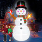 8FT Christmas Inflatables Nativity Scene, Blow Up Christmas Nativity Scene, LED Lighted The Birth of Jesus Scene Inflatables Decor, Christmas Outdoor Inflatable Decor for Xmas Yard Lawn Patio