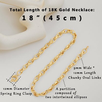 Aobei Pearl 18K Gold Plated Paperclip Chain Choker Satellite Chain Freshwater Cultured Biwa Pearl Pendant Necklace Dainty Turquoise Jewelry for Women