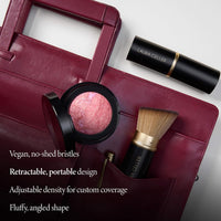 LAURA GELLER NEW YORK Cosmetic Professional Makeup Brushes - Cruelty-Free 02 Retractable Angled Kabuki Brush