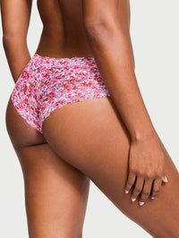 Victoria's Secret Women's Lace Cheeky Underwear, Minimal Coverage Panties for Women, Multi Pack (XS-XXL)