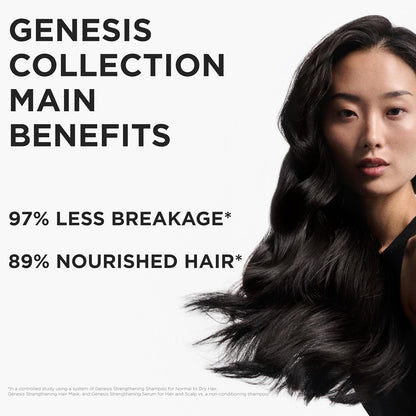 Kerastase Genesis Hydra-Fortifiant Shampoo For Weak or Damaged Hair - Anti-Breakage & Strengthening, Hydrates Hair, Silicone-Free