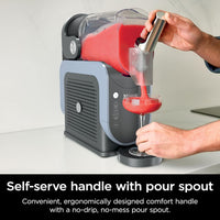 Ninja SLUSHi Professional Frozen Drink Maker with RapidChill Technology, 88 oz. Frozen Drink & Slushie Machine, 5 Preset Programs, Frozen Margaritas, Frappés, and More, Orange Mango, FS301OR