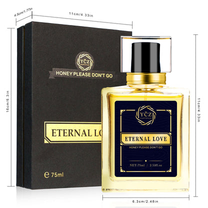 Ycz Midnight Marine Eau de Parfum for Men, 1.7 Fl Oz (50 mL), Long-Lasting Cologne, Fresh Marine & Woody Fragrance with Grapefruit, Ginger and Cedar Notes for Daily Wear, Date Night and Gifts