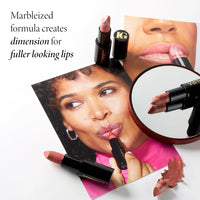 LAURA GELLER NEW YORK Italian Marble Sheer Lipstick - Berry Banana - Hydrating & Lightweight - Vitamin E & Caster Seed Oil - Cream Finish