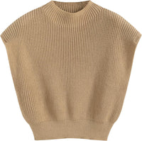 CIDER Women's Casual Sleeveless Knit Vest Sweater Pullover Stylish and Comfortable Plus Size