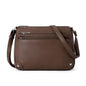 WESTBRONCO Crossbody Bags for Women, Medium Size Shoulder Handbags, Satchel Purse with Multi Zipper Pocket