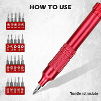 260-Piece Ultimate Precision Screwdriver Bit Set, Premium Security Bit Set Includes Magnetic Security Bits, Nut Driver, Ratchet Wrench and Bits Holder
