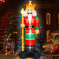 8FT Christmas Inflatables Nativity Scene, Blow Up Christmas Nativity Scene, LED Lighted The Birth of Jesus Scene Inflatables Decor, Christmas Outdoor Inflatable Decor for Xmas Yard Lawn Patio