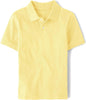 The Children's Place Boys' Uniform Short Sleeve Pique Polo