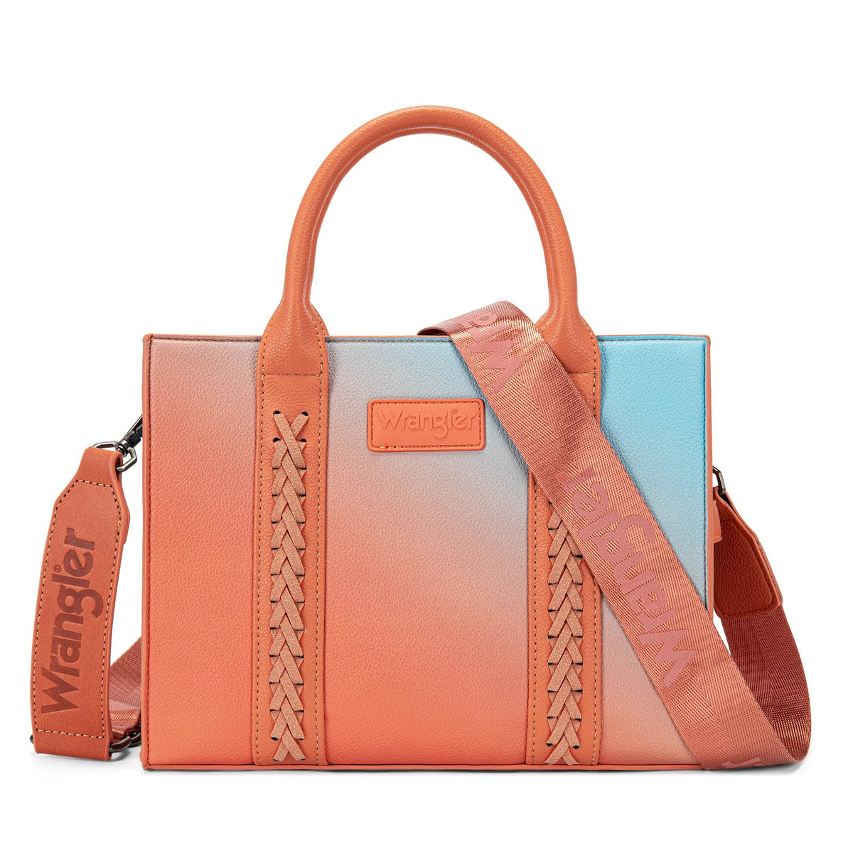 Wrangler Tote Bag for Women Designer Satchel Handbags Top-handle Purses with Strap