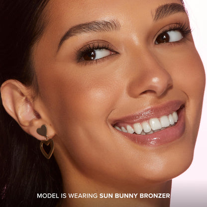 Too Faced Sun Bunny Bronzer | Buildable Luminous Glow for Sun-Kissed Finish + Cruelty Free, 0.28 Ounce