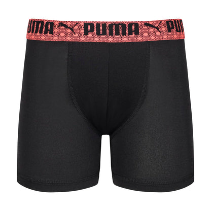 PUMA Boys' 5 Pack Performance Boxer Briefs, Assorted, Medium