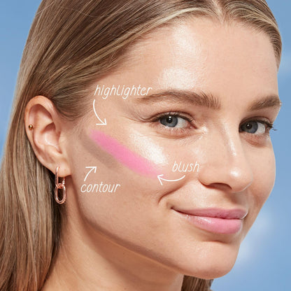 CoverGirl Trublend Skin Enhancer Contour Stick Balm, 110 Defined Contour, Vegan Formula, Easy to Use, Glides on Effortlessly, Non-Greasy, Doesn't Crease, 0.21oz