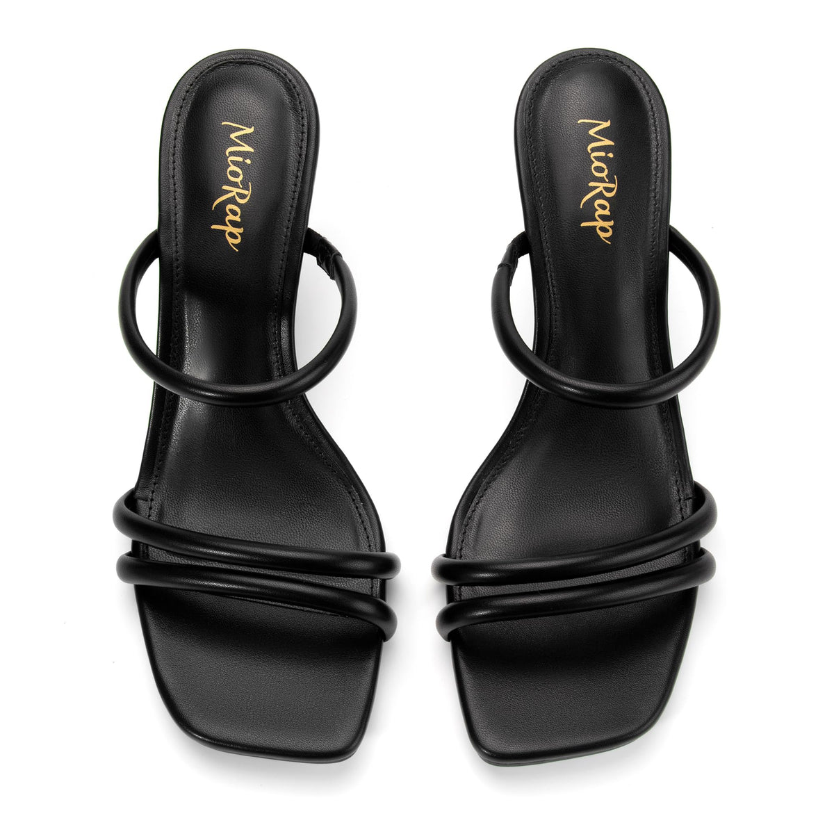 Heels for Women Square Open Toe Strappy Mules Women's Heeled Sandals Summer Dressy Comfort Sexy Shoes Weeding Party