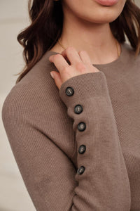 Arach&Cloz Women's Wool Blend Sweater 2 Piece Sets Winter Business Long Sleeve Top Midi Skirts Outfits 2025