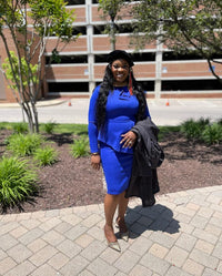 Women's Peplum Bodycon Long Sleeve Wear to Work Dresses Bow Party Club Ruffle Formal Cocktail Pencil Dress